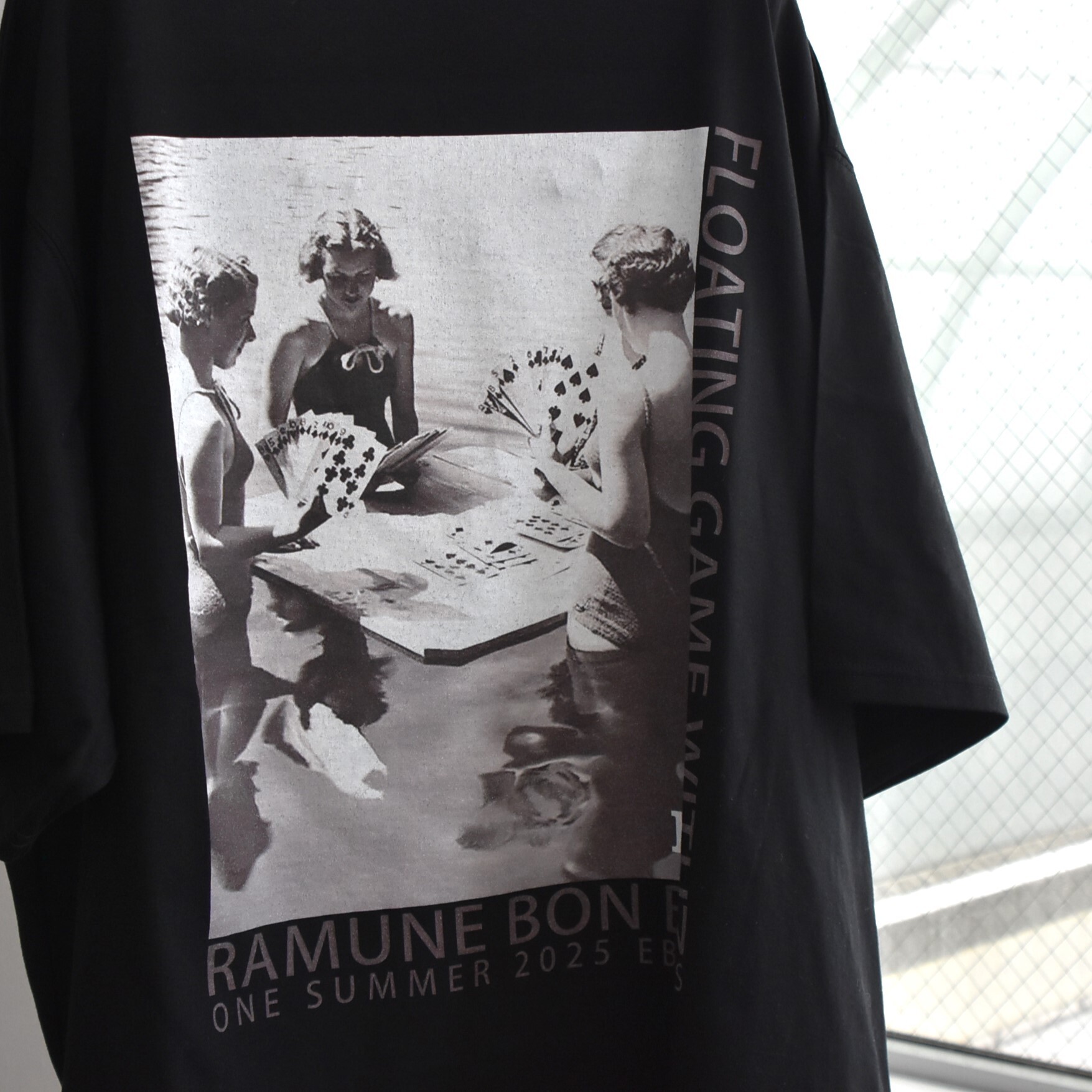 ebagos(エバゴス) / BigTシャツ オーガニックコットンプリント #55508BKGR-AA(6)