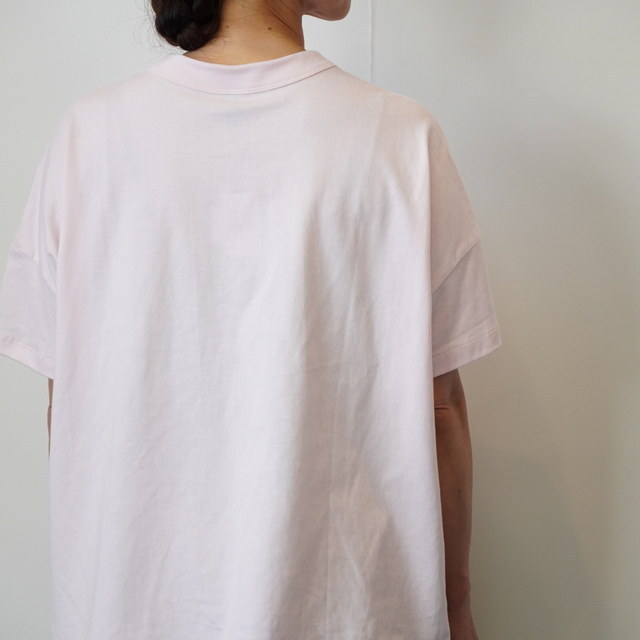 TRAVAIL MANUEL(トラバイユマニュアル) クラシック天竺 スリットT #2014-51(6)