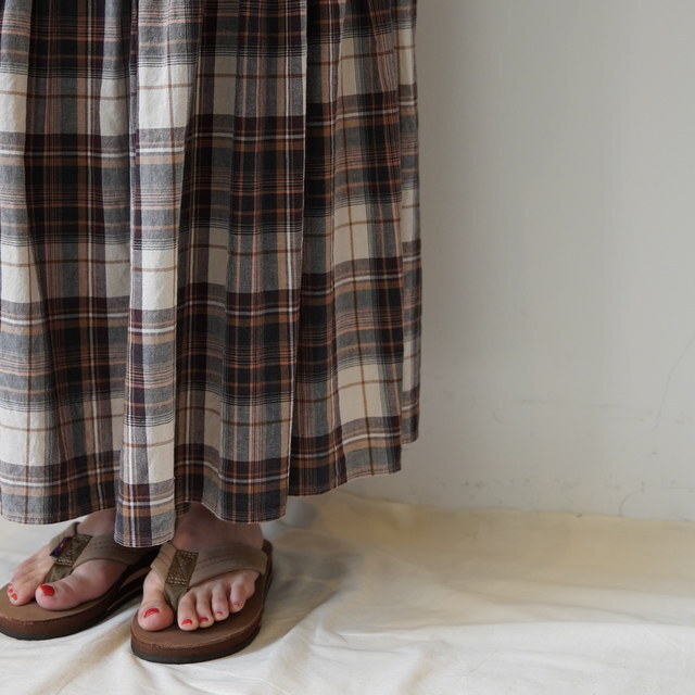 TOUJOURS(トゥジュー) / Raffled Maxi Skirt #TM42WK04(6)