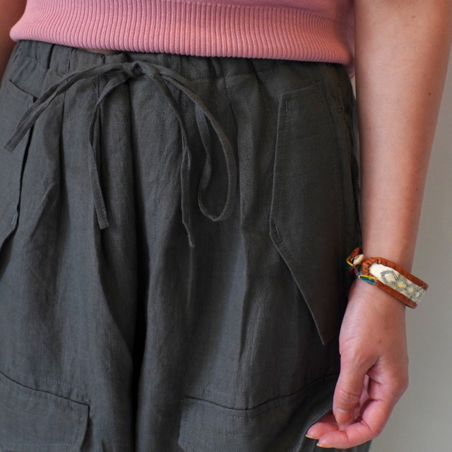TICCA (ティッカ) リネンカーゴパンツ #TBES-405(6)