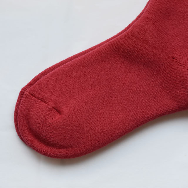 YAECA(ヤエカ) COTTON ソックス (WHITE / RED / NAVY)(7)