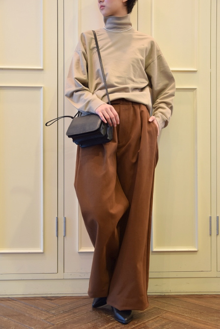 【40%OFF SALE】Graphpaper(グラフペーパー) Cotton Double Cloth Wide Cook(ワイドコックパンツ)【K】(7)