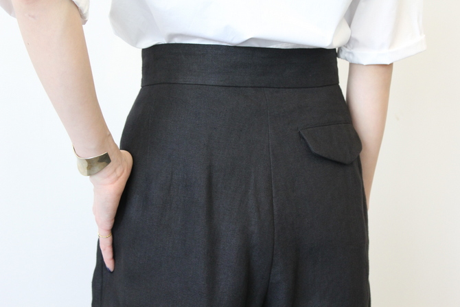 【30%OFF SALE】YLÉVE(イレーヴ) LINEN TUMBLER SHORTS_168-9141032【K】(7)