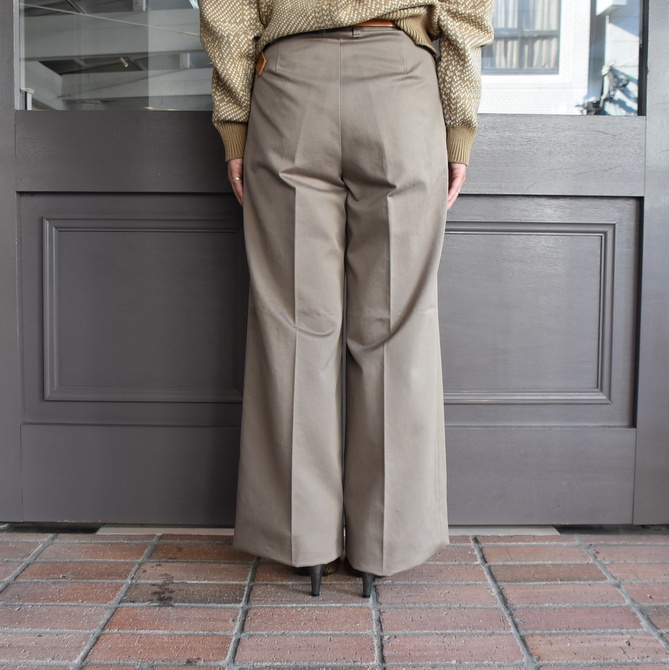 【40% off sale】AURALEE(オーラリー) WASHED FINX CHINO WIDE TUCK PANT #A9AP02CN【Z】(7)