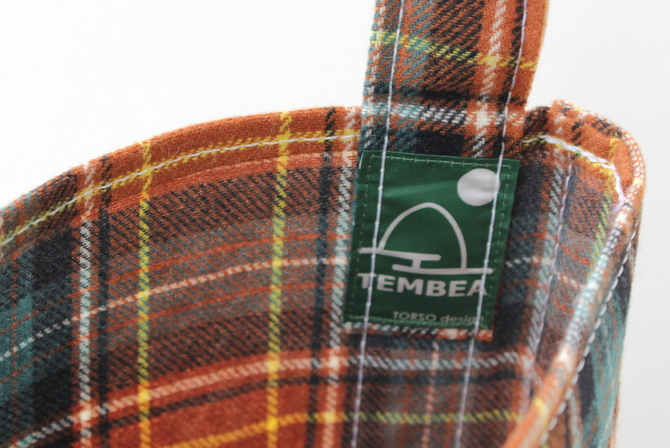 TEMBEA(テンベア)BAGUET TOTE S(WOOL BROWN CHECK)【K】(7)