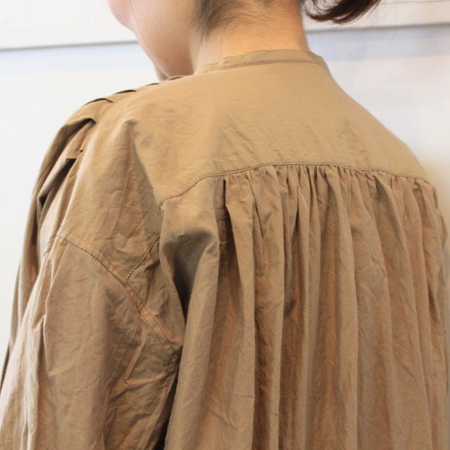 TOUJOURS(トゥジュー) 20SS Pin tuck string robe dress TM32FD01【K】(7)