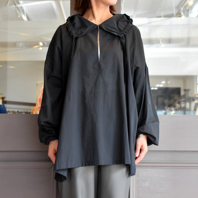【30% off sale】YLÉVE(イレーヴ) 【2020】COTTON BLOUSE(2色展開) #168-0150050(7)
