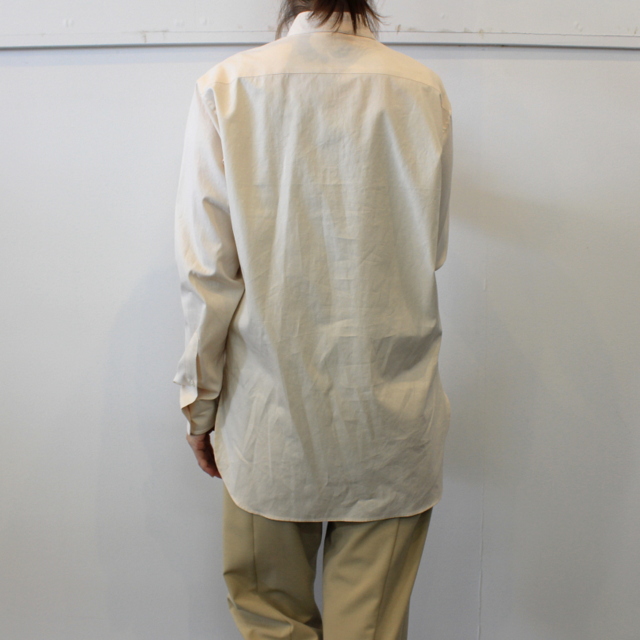 AURALEE(オーラリー)【20AW】WASHED FINX TWILL SHIRTS(2色展開)_A20AS03TN【Z】(7)