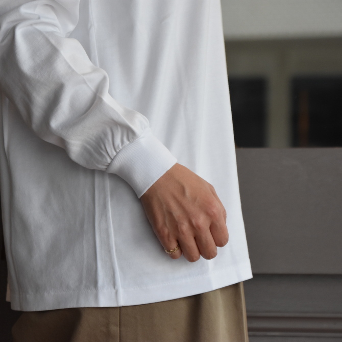 AURALEE(オーラリー) / LUSTER PLAITING L/S TEE(4色展開) #A20AP03GT(7)