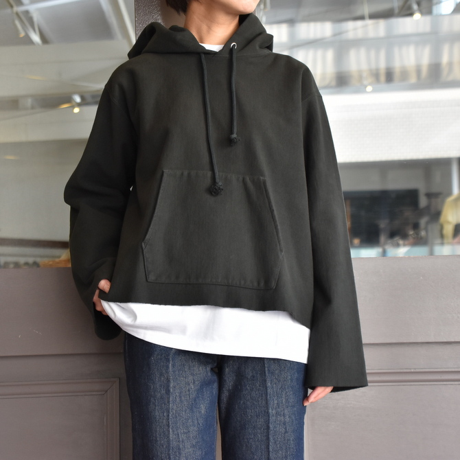 AURALEE(オーラリー) SUPER MILLED SWEAT CUT-OFF P/O PARKA #A20AP04SM(7)
