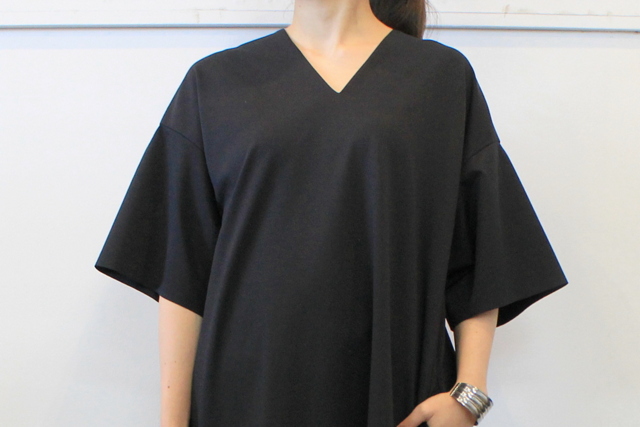 Graphpaper(グラフペーパー)【20 AW】Compact Ponte Cut Off Dress _GL203-60036B【K】(7)