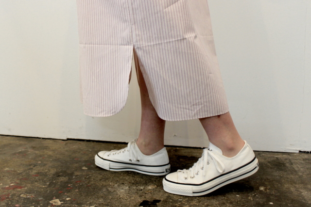 LENO&Co.(リノアンドコー) 【21SS】BAND COLLAR PULLOVER DRESS STRIPE_L2101DR001【K】(7)