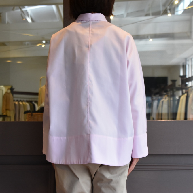 TENNE HANDCRAFTED MODERN(テン ハンドクラフテッドモダン) GUSSET SL SHIRT WITH COLLAR #0013-21SS(7)