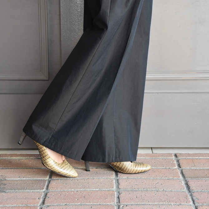 AURALEE(オーラリー)WADHED FINX RIPSTOP CHAMBRAY BELTED PANTS #A21SP07FL(7)