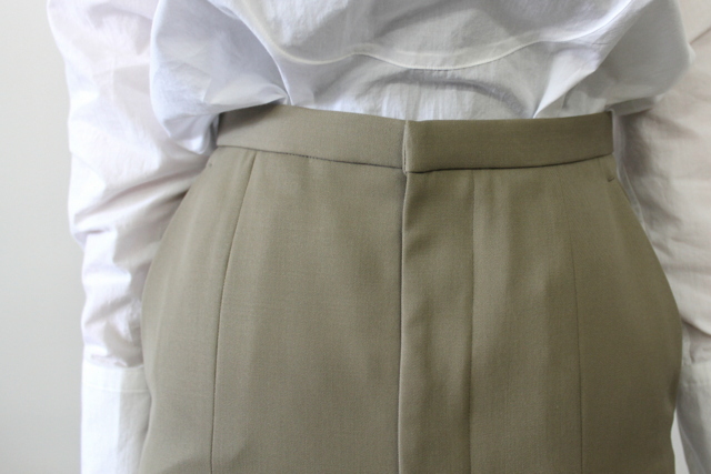 AURALEE(オーラリー) LIGHT WOOL MAX GABARDINE SKIRT_A21AS05MG【K】(7)