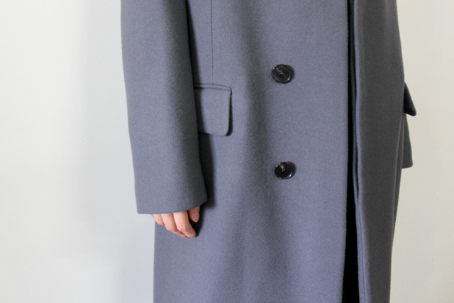 AURALEE(オーラリー) DOUBLE CLOTH LIGHT MELTON CHESTERFIELD COAT_A21AC03LM【K】(7)