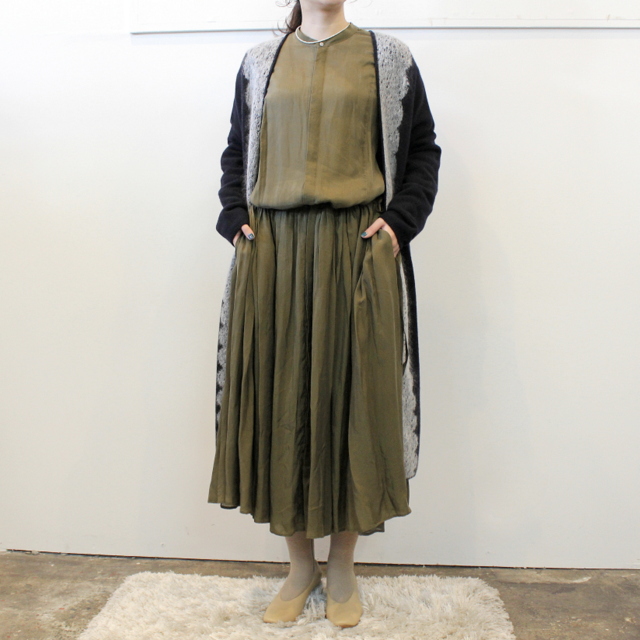 GASA*(ガサ) 雪を纏う レースロングカーディガン_13213-13305【K】(7)