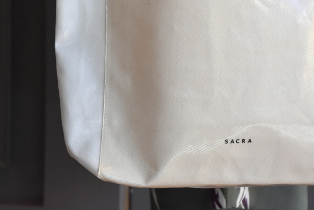 SACRA (ƒTƒNƒ‰) / PVC CANVAS TOTE (2F“WŠJ)(7)