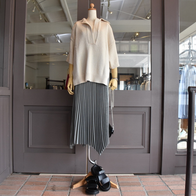 y40%off salezSACRA (TN) / HABUTAE ACCORDION SKIRT(7)
