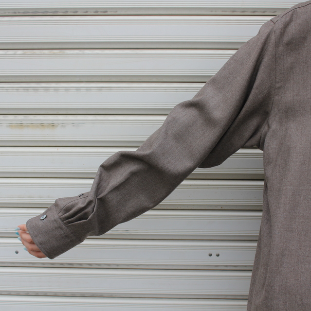 AURALEE(I[[) SUPER LIGHT WOOL SHIRT#A22AS02OS(7)