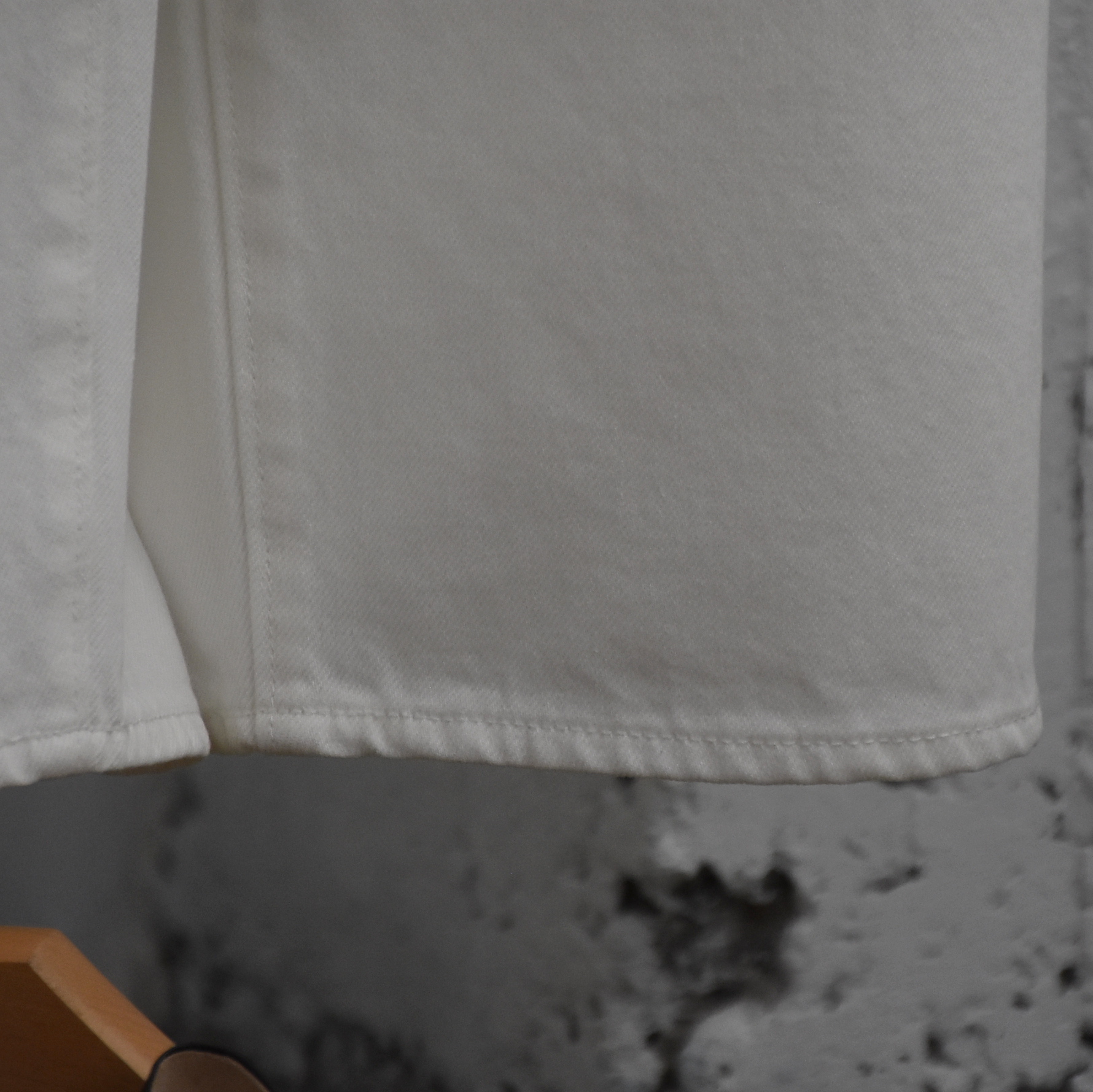 SACRA (ƒTƒNƒ‰) / VINTAGE WHITE DENIM PANTS #123522111-AA(7)