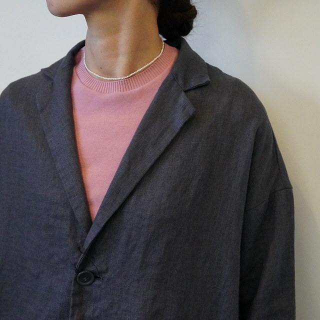TRAVAIL MANUEL(トラバイユマニュアル) フレンチリネンツイル ラスティックJKT#4013-51(7)