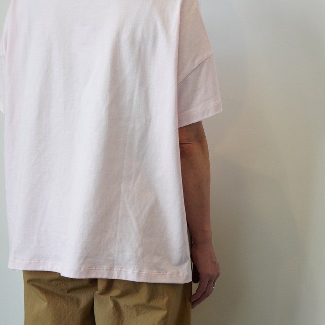 TRAVAIL MANUEL(トラバイユマニュアル) クラシック天竺 スリットT #2014-51(7)