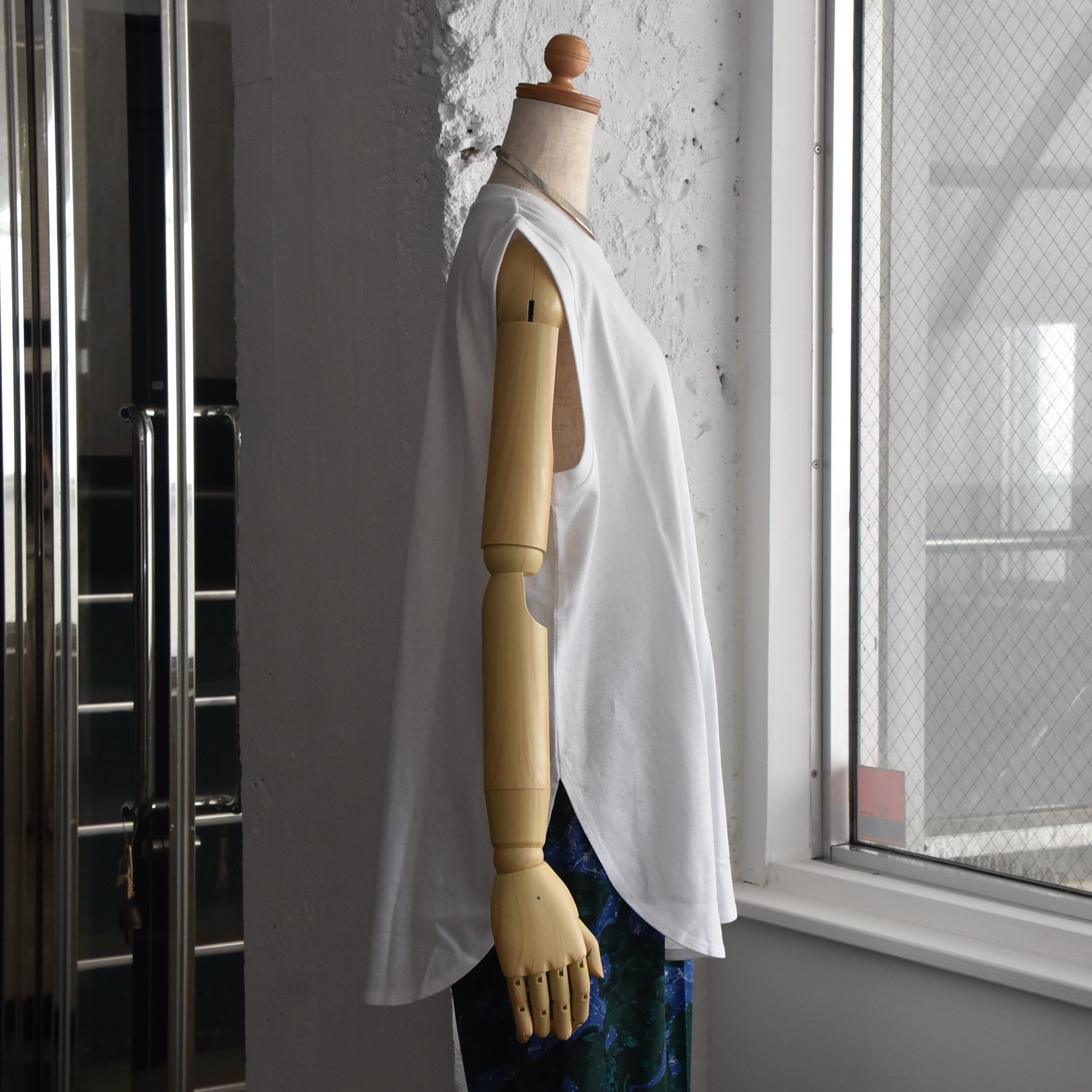SACRA (サクラ) / HEMP COTTON JSY BACK LOGO TOP【3色展開】 #125245091-AA(7)