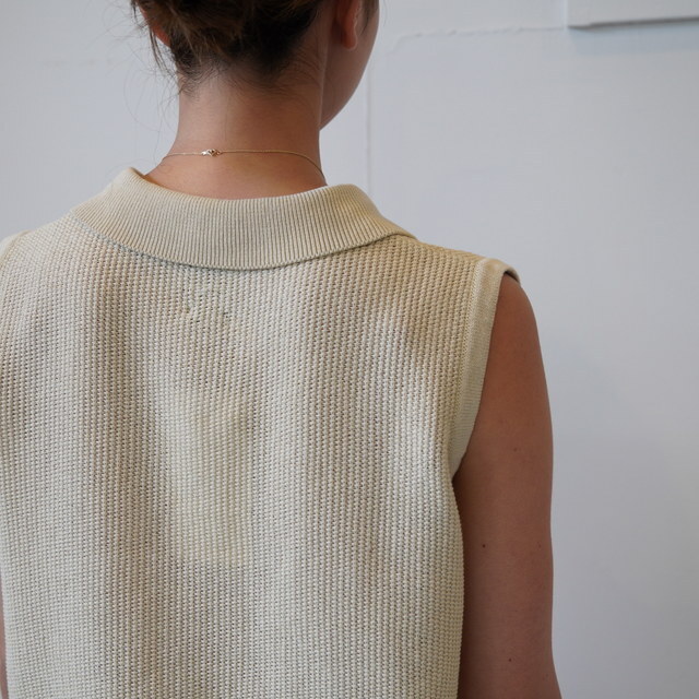 BATONER(バトナー) OX SUMMER KNIT NO SLEEVE SKIPPER#BN-25SL-054(7)