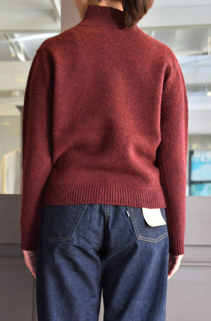 YAECA(ヤエカ) 7G wool ニット タートルネック(2色展開)(8)