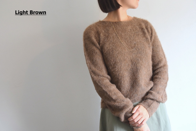 【40%OFF SALE】Bilitis dix-sept ans(ビリティス・ディセッタン)Baby Alpaca Pullover (2色展開)(8)