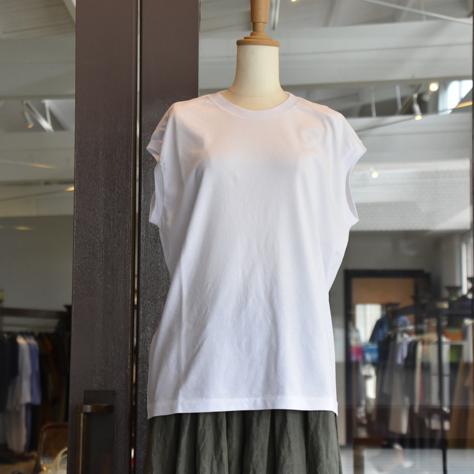 AURALEE(オーラリー) SEAMLESS CREW NECK SLEEVELESS #A9ST07ST(4色展開)(8)
