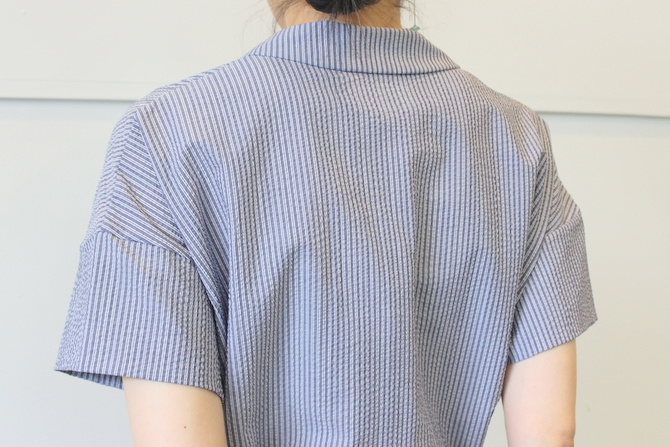 【40%OFF SALE】ÉCOLE DE CURIOSITÉS(エコールドキュリオジテ)COTTON SEERSUCKER DRESS_DAISY【K】(8)