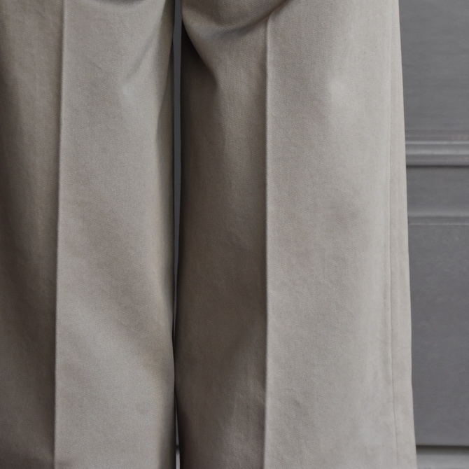 【40% off sale】AURALEE(オーラリー) WASHED FINX CHINO WIDE TUCK PANT #A9AP02CN【Z】(8)