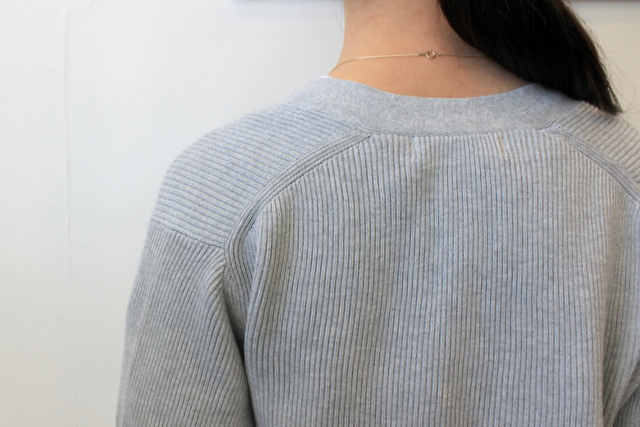 Graphpaper(グラフペーパー)【20 SS】High Density Cotton Knit Cardigan_GL201-80078【K】(8)