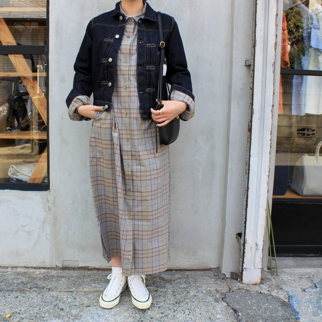 LENO&Co.(リノアンドコー) 【20AW】OPEN-FRONT DRESS_L2002DR001【K】(8)