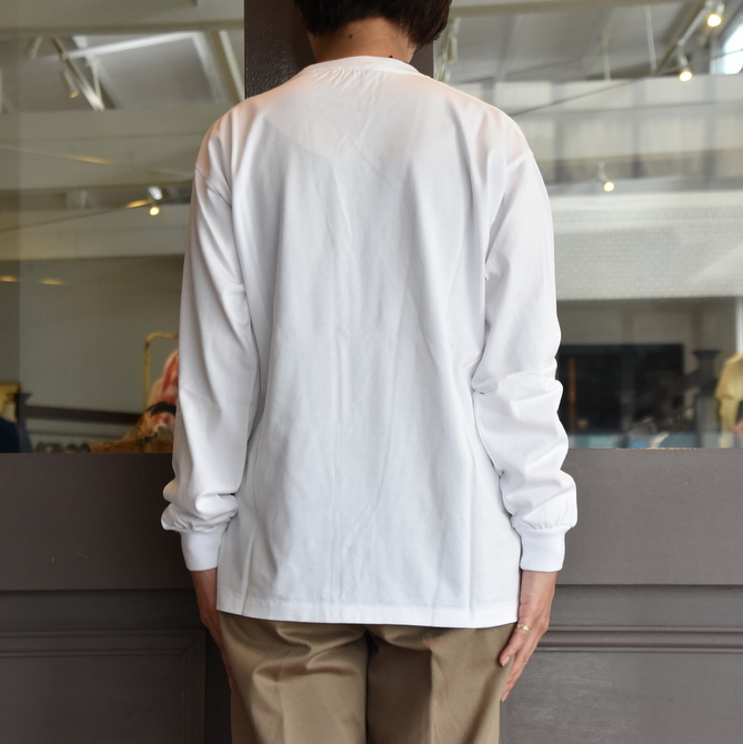 AURALEE(オーラリー) / LUSTER PLAITING L/S TEE(4色展開) #A20AP03GT(8)