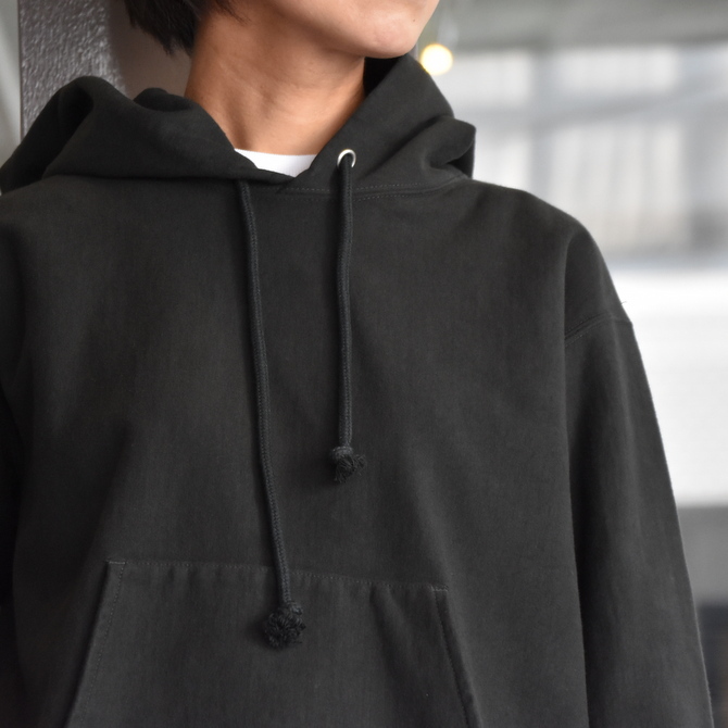 AURALEE(オーラリー) SUPER MILLED SWEAT CUT-OFF P/O PARKA #A20AP04SM(8)
