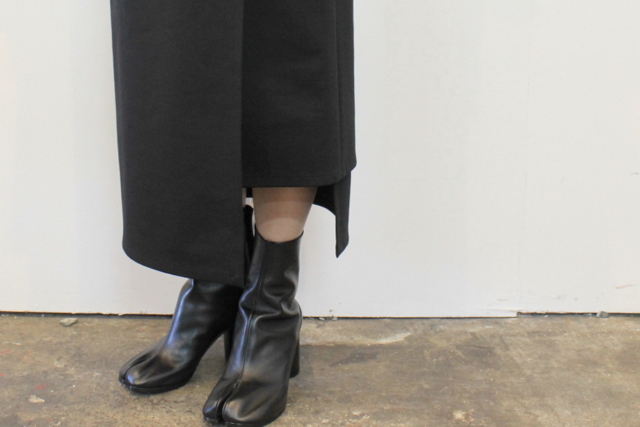 【30% off sale】(グラフペーパー)【20 AW】Compact Ponte Wrap Skirt(2色展開)_GL203-40035B【K】(8)