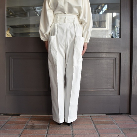 TENNE HANDCRAFTED MODERN(テン ハンドクラフテッドモダン) SHIRRING CORDUROY PANTS #007PT(8)
