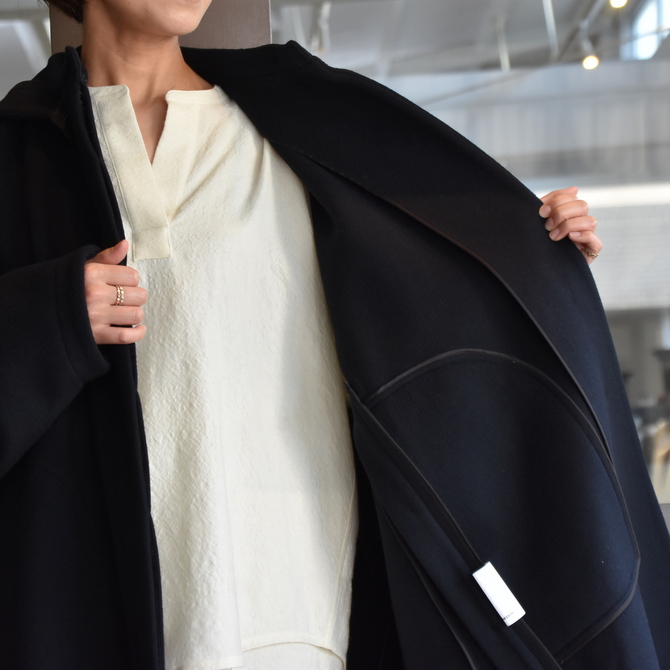 TENNE HANDCRAFTED MODERN(テン ハンドクラフテッドモダン) SUPER 180'S WOOL CAPE WITH HOOD #0020CT(8)