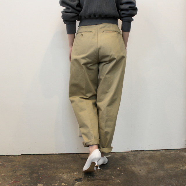 LENO&Co.(リノアンドコー) 【21SS】DOUBLE BELTED GURKHA TROUSERS(3色展開)_L2101PT001【K】(8)
