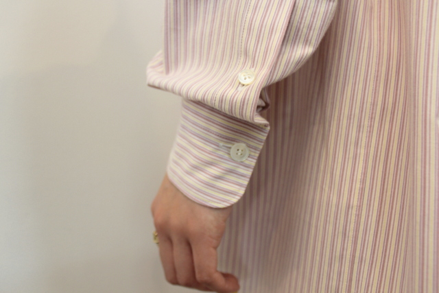 LENO&Co.(リノアンドコー) 【21SS】BAND COLLAR PULLOVER DRESS STRIPE_L2101DR001【K】(8)