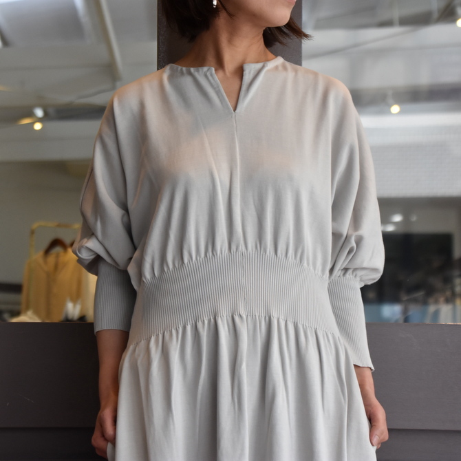 TENNE HANDCRAFTED MODERN(テン ハンドクラフテッドモダン) WAIST RIB KNIT ONE-PIECE #0017(8)