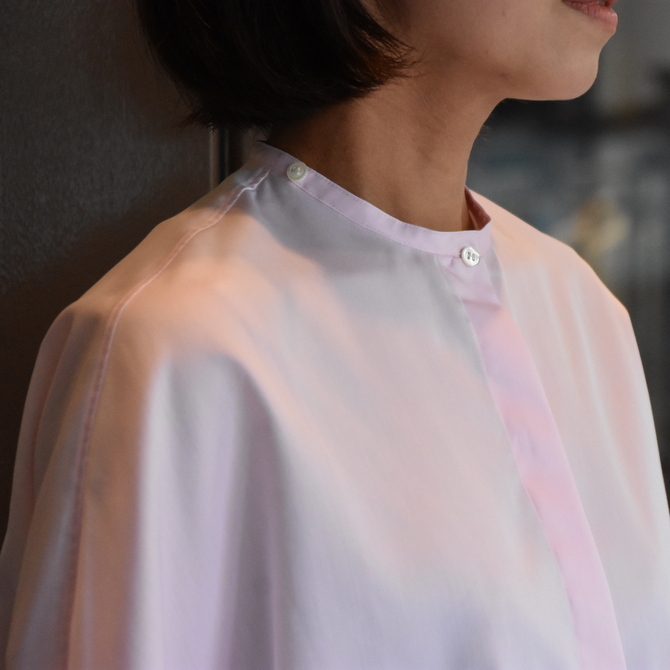 TENNE HANDCRAFTED MODERN(テン ハンドクラフテッドモダン) GUSSET SL SHIRT WITH COLLAR #0013-21SS(8)