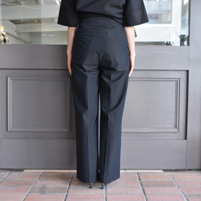 AURALEE(オーラリー)WADHED FINX RIPSTOP CHAMBRAY BELTED PANTS #A21SP07FL(8)