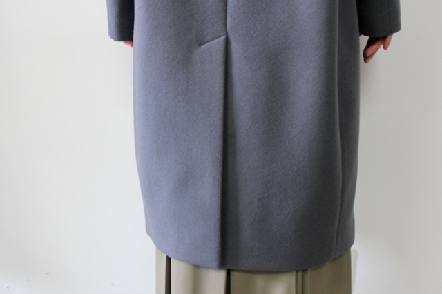 AURALEE(オーラリー) DOUBLE CLOTH LIGHT MELTON CHESTERFIELD COAT_A21AC03LM【K】(8)