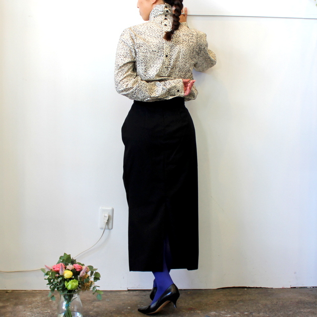 DRIES VAN NOTEN(hX@mbe) SALFA5328 W.W.SKIRT#010812-5328yZz(8)