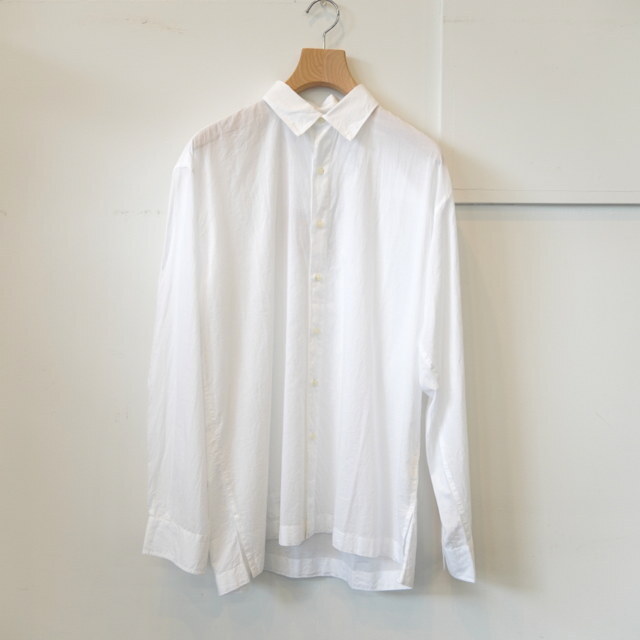 Vas-y Lentement(ヴァジーラントモン)REGULAR COLLAR L/SL SHIRT #NVL2411CB(8)