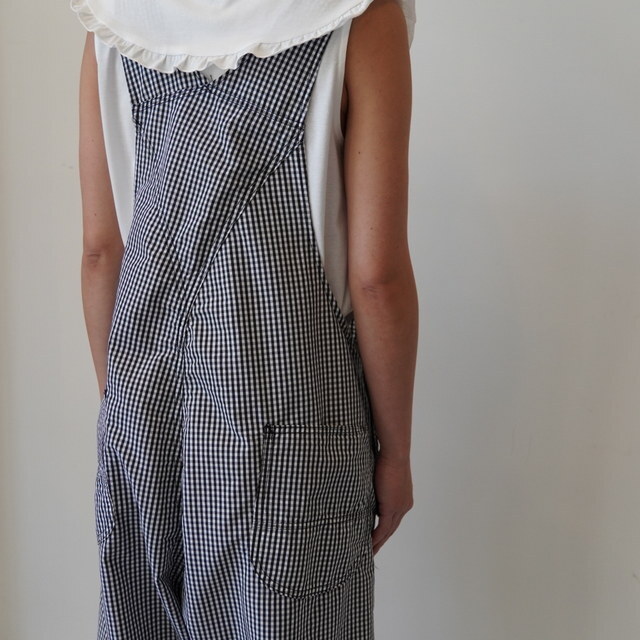 MASTER&Co.(マスター&コー) GINGHAM CHECK NEW OVERALLS #MC1583(8)